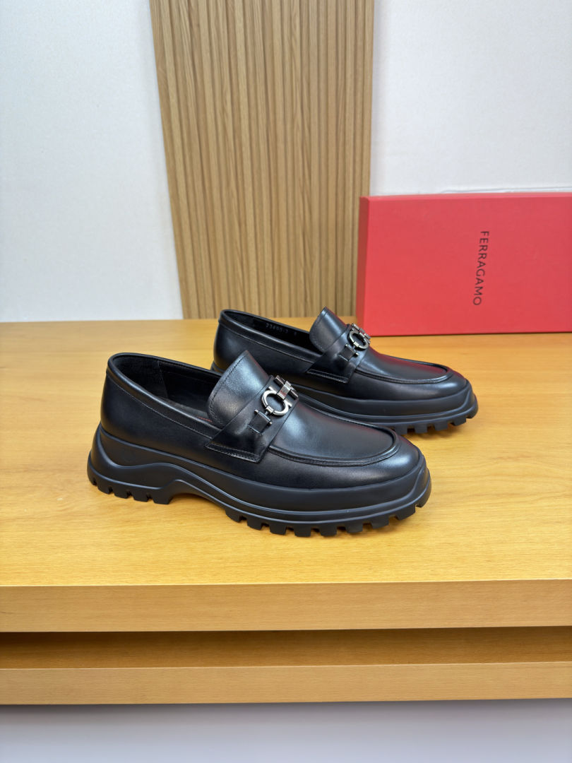 Ferragamo Leather Shoes
