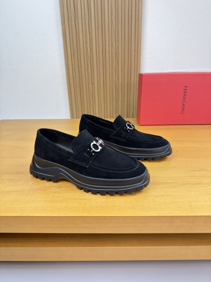 Ferragamo Leather Shoes