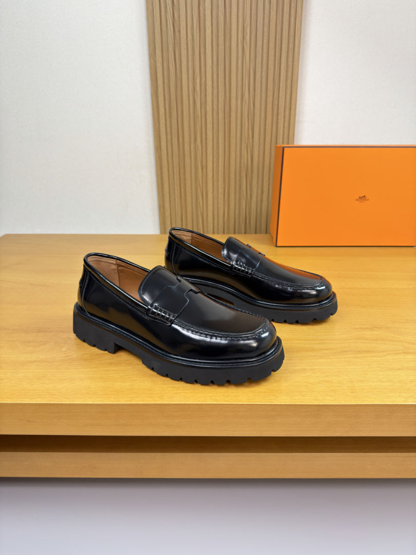 Hermes Leather Shoes