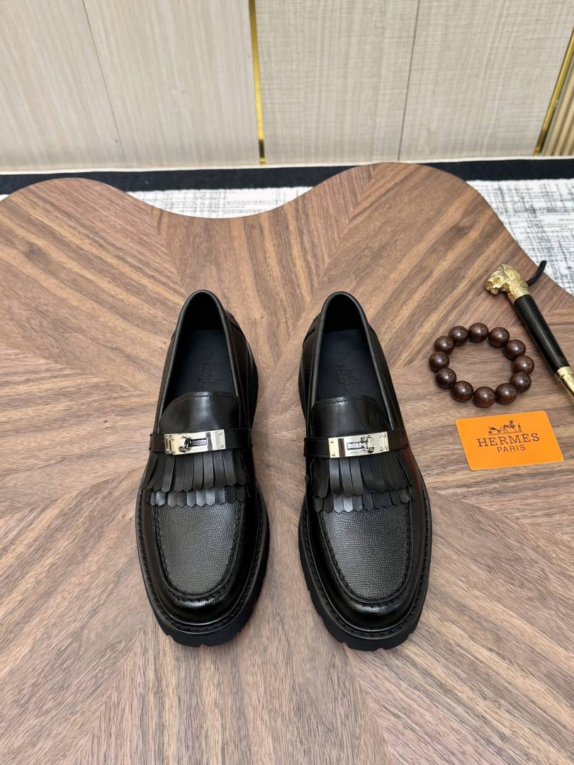 Hermes Leather Shoes