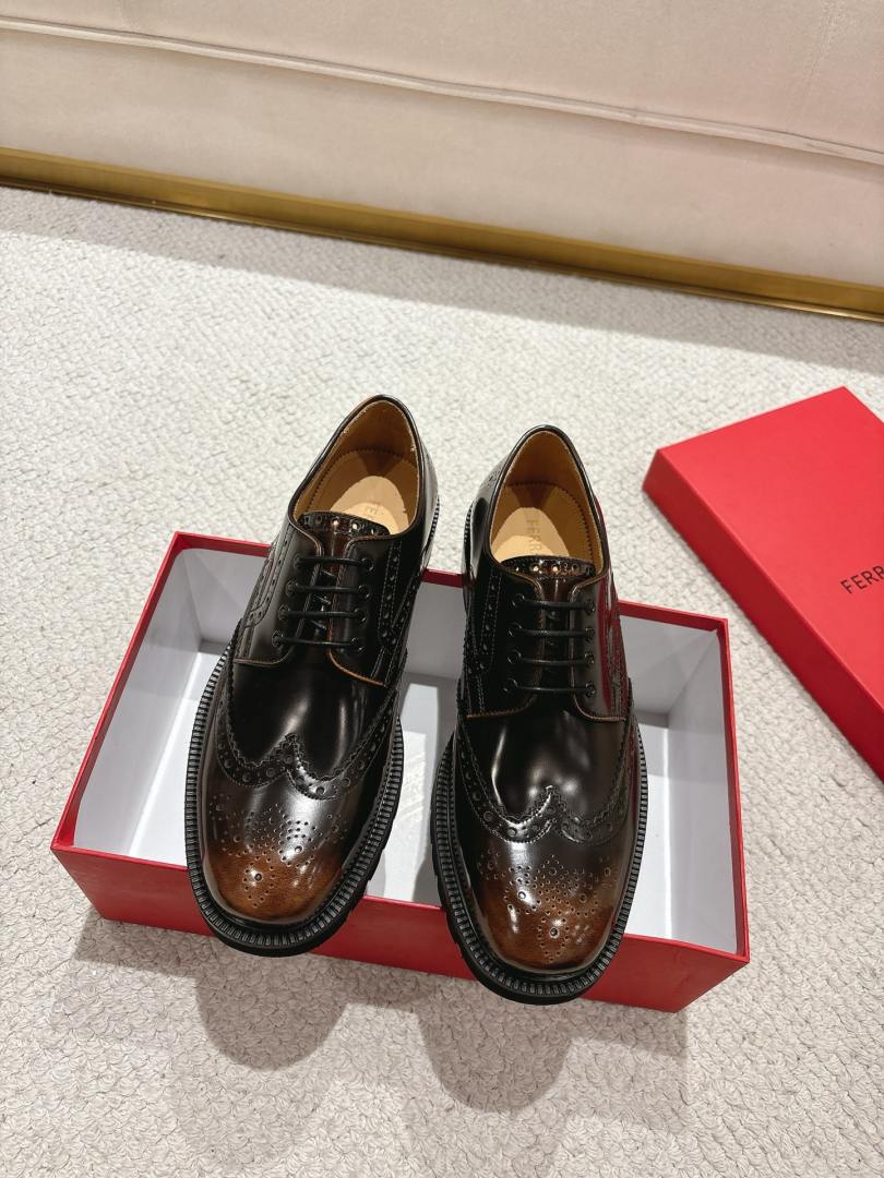 Ferragamo Leather Shoes