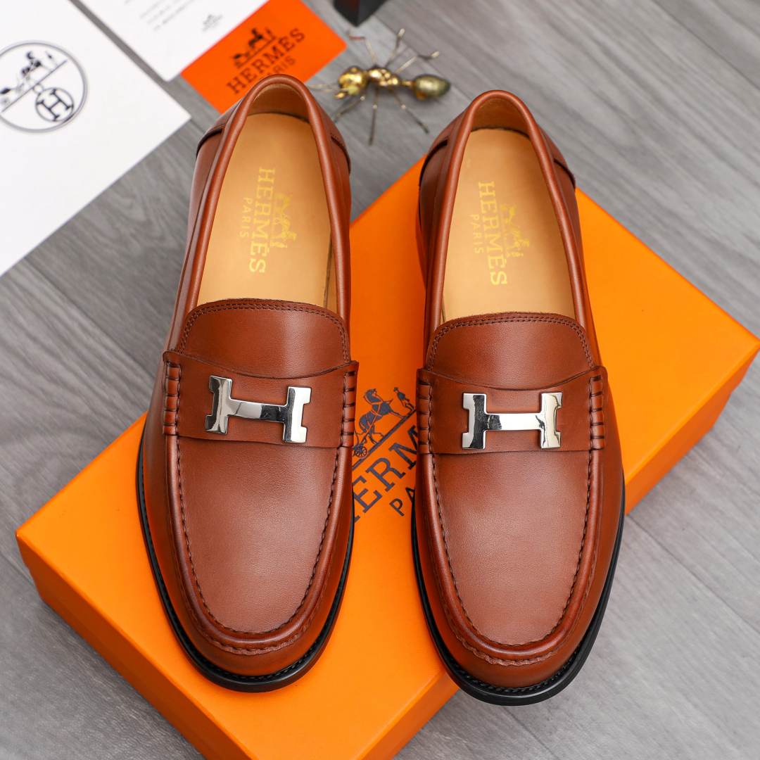 Hermes Leather Shoes