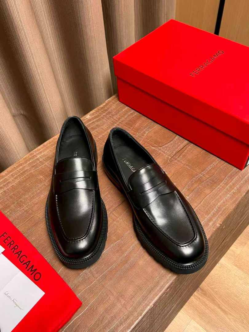 Ferragamo Leather Shoes