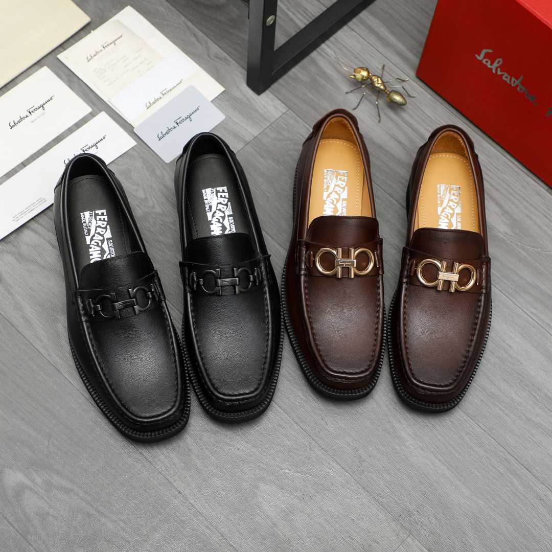 Ferragamo Leather Shoes